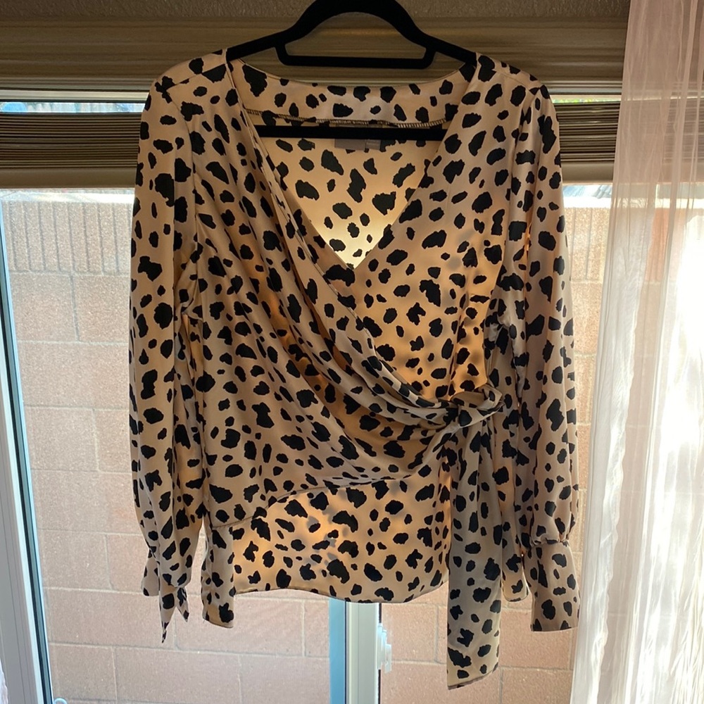 Asos Cheetah print top, Size US 10